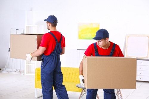 Removals van service for flats and offices in Fitzrovia