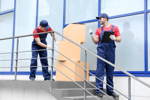 Careful packing and furniture protection for a Fitzrovia home move