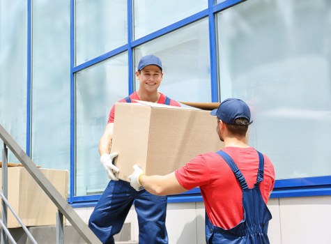 Office removals planning in Fitzrovia with central London workplace moving support