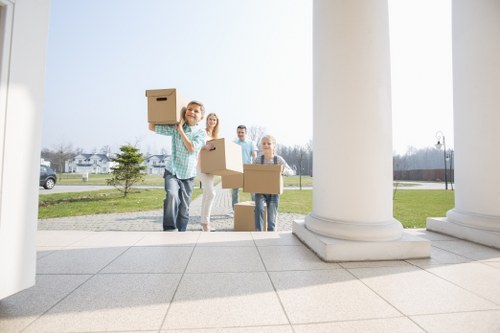 House movers planning a residential move in Fitzrovia