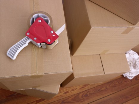Careful loading of furniture for a Fitzrovia house or flat move