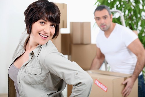 Careful furniture handling with man and van service