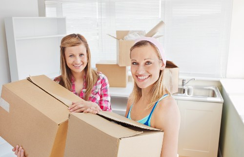 Preparing a Fitzrovia office move with organised packing and labelled boxes